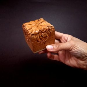 جعبه جواهرات کوچک منبت