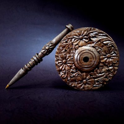 خودکار چوبی منبت